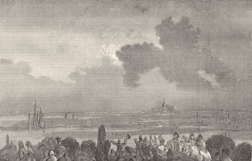 RACING. A Racecourse-Landseer c1880 old antique vintage print picture
